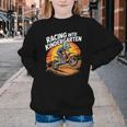 Motocross Back To School Dirt Bike Racing Into Kindergarten Youth Crewneck Sweatshirt Motocross Back To School Dirt Bike Racing Into Kindergarten Youth Crewneck Sweatshirt