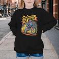 Motocross Dirt Bike Back To School Racing Into 1st Grade Youth Crewneck Sweatshirt