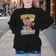 New Year Same Genius Confident Back To School Vibe Youth Crewneck Sweatshirt