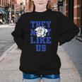 Not Like Bulldog Back To School Spirit B Youth Crewneck Sweatshirt