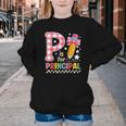 P Is For Principal Back To School Pencil Bow Principal Women Youth Crewneck Sweatshirt P Is For Principal Back To School Pencil Bow Principal Women Youth Crewneck Sweatshirt