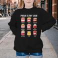 Parateaching Para Is My Jam Back To School For Paraeducator Youth Crewneck Sweatshirt
