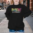 Parent Coordinator Tie Dye Back To School Appreciation Youth Crewneck Sweatshirt Parent Coordinator Tie Dye Back To School Appreciation Youth Crewneck Sweatshirt