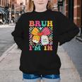 Pencil Bow Bruh I'm In Back To School Kindergarten Youth Crewneck Sweatshirt Pencil Bow Bruh I'm In Back To School Kindergarten Youth Crewneck Sweatshirt
