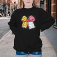 Pencil Coquette Bow Happy First Day Of School Back To School Youth Crewneck Sweatshirt Pencil Coquette Bow Happy First Day Of School Back To School Youth Crewneck Sweatshirt