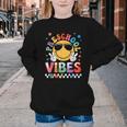 Preschool Vibes Groovy Back To School Girls Kids Youth Crewneck Sweatshirt Preschool Vibes Groovy Back To School Girls Kids Youth Crewneck Sweatshirt
