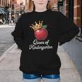 Queen Of Kindergarten Graduation Back To School Girl Youth Crewneck Sweatshirt Queen Of Kindergarten Graduation Back To School Girl Youth Crewneck Sweatshirt