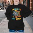 Ready For 4th Grade First Day Back To School Students Youth Crewneck Sweatshirt