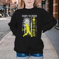 Ready To Crush Fourth Grade Softball USA Flag Back To School Youth Crewneck Sweatshirt Ready To Crush Fourth Grade Softball USA Flag Back To School Youth Crewneck Sweatshirt