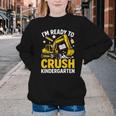 Im Ready To Crush Kindergarten Boys Back To School Youth Crewneck Sweatshirt Im Ready To Crush Kindergarten Boys Back To School Youth Crewneck Sweatshirt