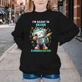 Ready To Crush Kindergarten Cute Robot Back To School Youth Crewneck Sweatshirt Ready To Crush Kindergarten Cute Robot Back To School Youth Crewneck Sweatshirt