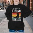 Ready Crush Third 3rd Grade Dinosaur Back To School Boys Youth Crewneck Sweatshirt Ready Crush Third 3rd Grade Dinosaur Back To School Boys Youth Crewneck Sweatshirt