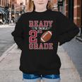Ready To Tackle 2nd Grade Back To School First Day Of School Youth Crewneck Sweatshirt