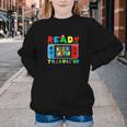 Retro Back To School Kindergarten Ready To Level Up Gamer Youth Crewneck Sweatshirt Retro Back To School Kindergarten Ready To Level Up Gamer Youth Crewneck Sweatshirt