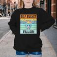 Retro Be A Bucket Filler Shirt Back To School Shirt Youth Crewneck Sweatshirt Retro Be A Bucket Filler Shirt Back To School Shirt Youth Crewneck Sweatshirt