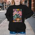 Retro Labor And Delivery Nurse Back To School Men Women Youth Crewneck Sweatshirt