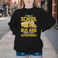 School Bus Aide Back To School Transport Bus Aide Youth Crewneck Sweatshirt