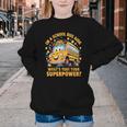 I Am A School Bus Aide Back To School Youth Crewneck Sweatshirt