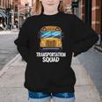 School Bus Driver Back To School Transportation Squad Youth Crewneck Sweatshirt School Bus Driver Back To School Transportation Squad Youth Crewneck Sweatshirt