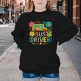 School Bus Driver Boho Floral Leopard Back To School Womens Youth Crewneck Sweatshirt School Bus Driver Boho Floral Leopard Back To School Womens Youth Crewneck Sweatshirt