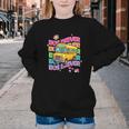 School Bus Driver Groovy Retro Back To School Youth Crewneck Sweatshirt