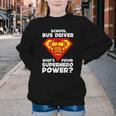 School Bus Driver Superhero Back To School Youth Crewneck Sweatshirt School Bus Driver Superhero Back To School Youth Crewneck Sweatshirt