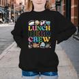 School Lunch Hero Squad Crew Back To School Women Men Youth Crewneck Sweatshirt School Lunch Hero Squad Crew Back To School Women Men Youth Crewneck Sweatshirt