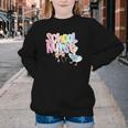 School Nurse Back To School Silly School Nurse Goose Youth Crewneck Sweatshirt