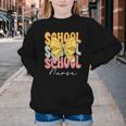 School Nurse Groovy Coquette Bow Cute Back To School Youth Crewneck Sweatshirt School Nurse Groovy Coquette Bow Cute Back To School Youth Crewneck Sweatshirt
