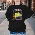 Seatbelt School Bus Driver Everyone Back To School Youth Crewneck Sweatshirt Seatbelt School Bus Driver Everyone Back To School Youth Crewneck Sweatshirt