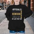 Senior Class Of 2026 Back To School Last First Day Of School Youth Crewneck Sweatshirt Senior Class Of 2026 Back To School Last First Day Of School Youth Crewneck Sweatshirt