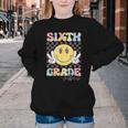 Sixth Grade Vibes Smile Face 6th Grade Team Back To School Youth Crewneck Sweatshirt Sixth Grade Vibes Smile Face 6th Grade Team Back To School Youth Crewneck Sweatshirt