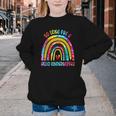 So Long Pre-K Hello Kindergarten Rainbow Back To School Youth Crewneck Sweatshirt So Long Pre-K Hello Kindergarten Rainbow Back To School Youth Crewneck Sweatshirt
