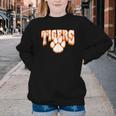 Tigers School Spirit Back To School O Youth Crewneck Sweatshirt