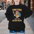 Tung Tung Sahur 2nd Grade Italian Brainrot Back To School Youth Crewneck Sweatshirt