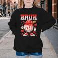 Valentines Day Baseball Drip Boys Bruh Ice Cream Toddler Kid Youth Crewneck Sweatshirt Valentines Day Baseball Drip Boys Bruh Ice Cream Toddler Kid Youth Crewneck Sweatshirt
