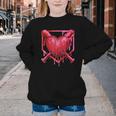 Valentines Day Baseball Red Heart Dab Boys Girls Kids Youth Crewneck Sweatshirt Valentines Day Baseball Red Heart Dab Boys Girls Kids Youth Crewneck Sweatshirt