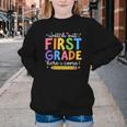 Watch Out First Grade Here I Come 1St Grade Back To School Youth Crewneck Sweatshirt Watch Out First Grade Here I Come 1St Grade Back To School Youth Crewneck Sweatshirt