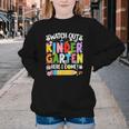Watch Out Kindergarten Here I Come Back To School Girls Kids Youth Crewneck Sweatshirt Watch Out Kindergarten Here I Come Back To School Girls Kids Youth Crewneck Sweatshirt