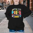 Watch Out Pre-K Here I Come Kinder Back To School Pre-K Kids Youth Crewneck Sweatshirt Watch Out Pre-K Here I Come Kinder Back To School Pre-K Kids Youth Crewneck Sweatshirt