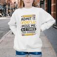 Admit It You'Ll Miss Me 6-7 Times This Summer Back To School Youth Crewneck Sweatshirt Admit It You'Ll Miss Me 6-7 Times This Summer Back To School Youth Crewneck Sweatshirt