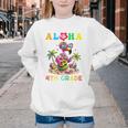 Aloha Fourth Grade Flamingo Hawaii Back To School Kids Girl Premium Tri-Blend Youth Crewneck Sweatshirt Aloha Fourth Grade Flamingo Hawaii Back To School Kids Girl Premium Tri-Blend Youth Crewneck Sweatshirt