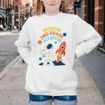 Back To School Mission Second 2nd Grade Accepted Astronaut Premium Tri-Blend Youth Crewneck Sweatshirt