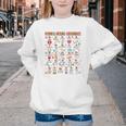 Back To School School Nurse Alphabet School Nurse Life Youth Crewneck Sweatshirt