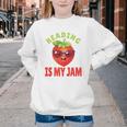 Back To School Reading Is My Jam School Librarian Premium Tri-Blend Youth Crewneck Sweatshirt Back To School Reading Is My Jam School Librarian Premium Tri-Blend Youth Crewneck Sweatshirt