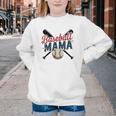 Baseball Mama Squad Proud Sports Mom Game Day Youth Crewneck Sweatshirt