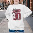 Betty Boop Baseball Logo Jersey With Stars Cute Cartoon Youth Crewneck Sweatshirt Betty Boop Baseball Logo Jersey With Stars Cute Cartoon Youth Crewneck Sweatshirt