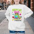 Bruh We Back Third Grade Cute Frog Back To School Youth Crewneck Sweatshirt Bruh We Back Third Grade Cute Frog Back To School Youth Crewneck Sweatshirt