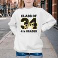 Class Of 2034 4th Grader Elementary School Back To School Youth Crewneck Sweatshirt Class Of 2034 4th Grader Elementary School Back To School Youth Crewneck Sweatshirt