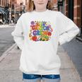 Crayon Crew Cute Back To School Vibes Student Youth Crewneck Sweatshirt Crayon Crew Cute Back To School Vibes Student Youth Crewneck Sweatshirt